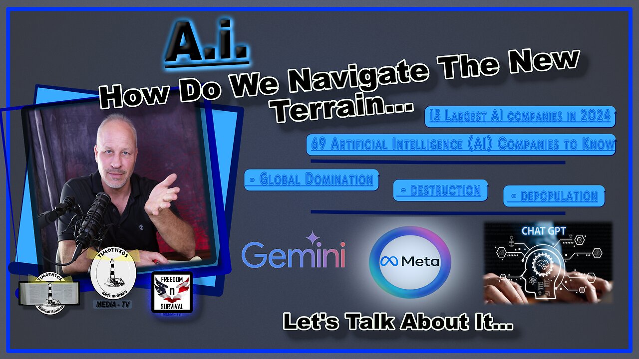 A.I. How Do We Navigate The New Terrain?!?!