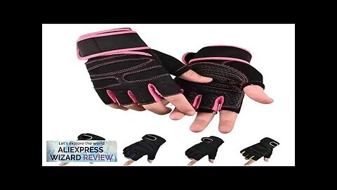 Gym Gloves for Men Women Fitness Weight Lifting Wristband Gloves Body Building Review