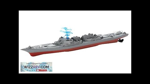 803 2.4G RC Boat Military Remote Control Aircraft Carrier Model Ship Speedboat Review