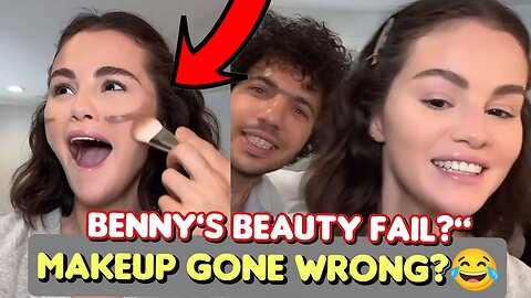 Benny Blanco Hilariously Does Selena Gomez’s Makeup – Must Watch