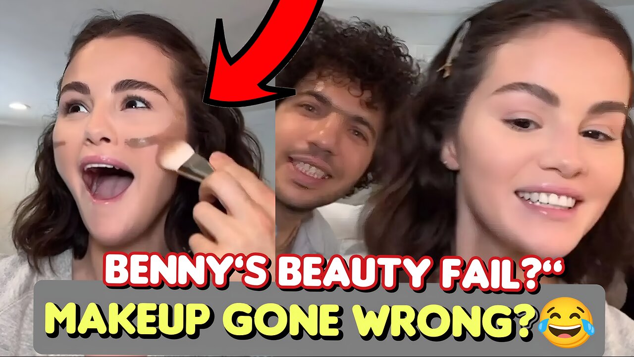 Benny Blanco Hilariously Does Selena Gomez’s Makeup – Must Watch