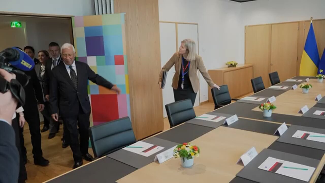 Zelensky holds talks with European Union leaders in Brussels