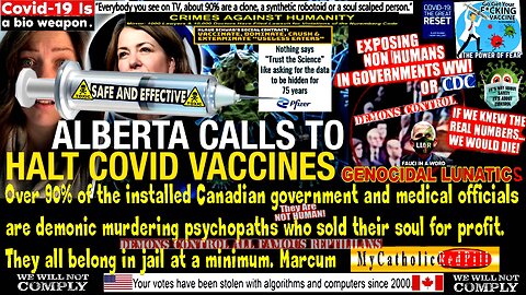 Alberta government COVID-19 review calls for immediate halt to COVID-19 mRNA vaccines