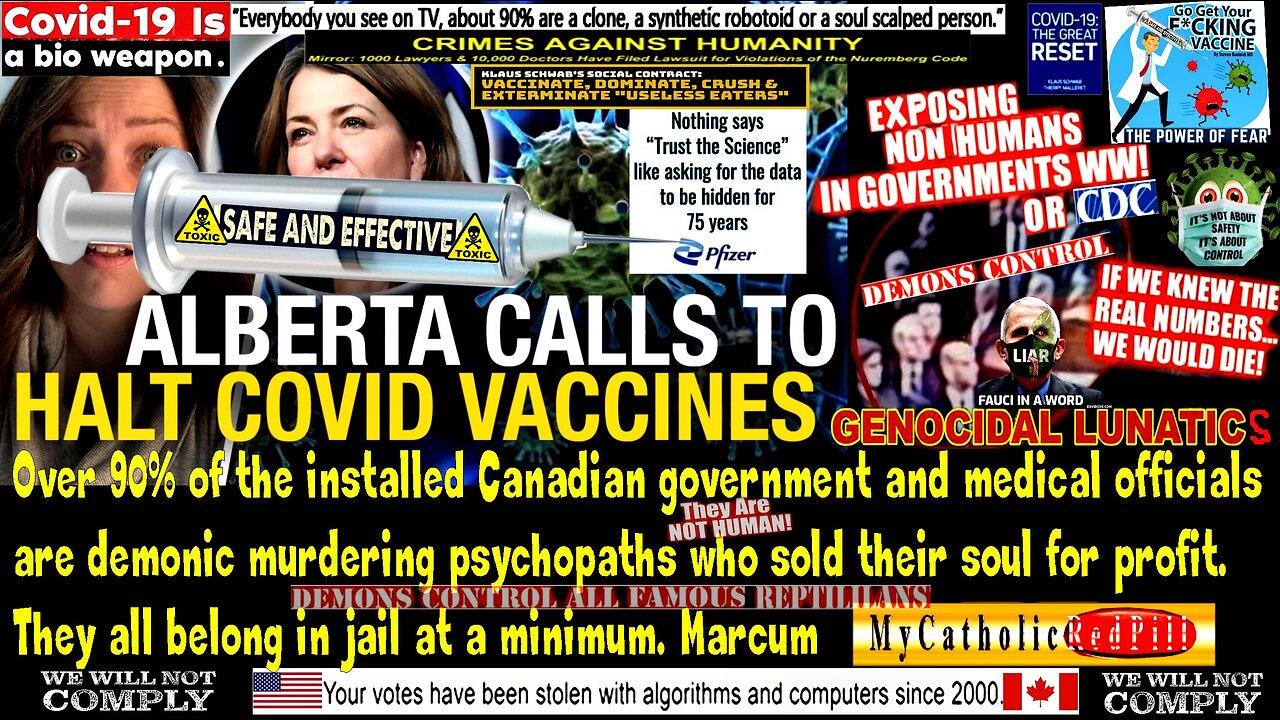 Alberta government COVID-19 review calls for immediate halt to COVID-19 mRNA vaccines