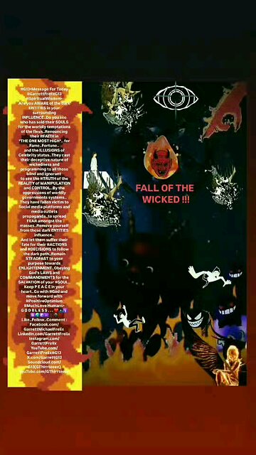 ▪︎FALLING OF THE WICKED▪︎