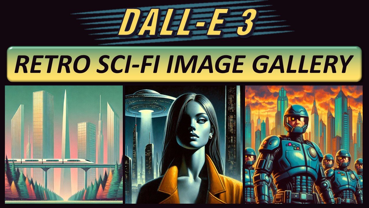 DALL-E 3 Sci-Fi Images Gallery