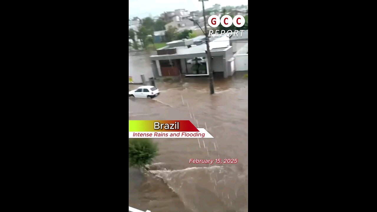 #Brazil #VenâncioAires #Flooding #Rain #destruction #anomaly #climatecrisis #weather