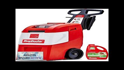 Rug Doctor Mighty Pro X3 Commercial Carpet Cleaner – Large Red Pet Review