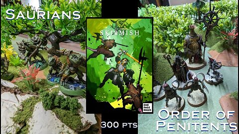 Age of Fantasy Skirmish: Frogs vs Penitent Crusade
