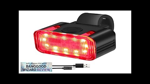 Astrolux® TL01 Bike Taillight 500mAh Battery 6 Light Modes USB-C Rechargeable IPX6 Review