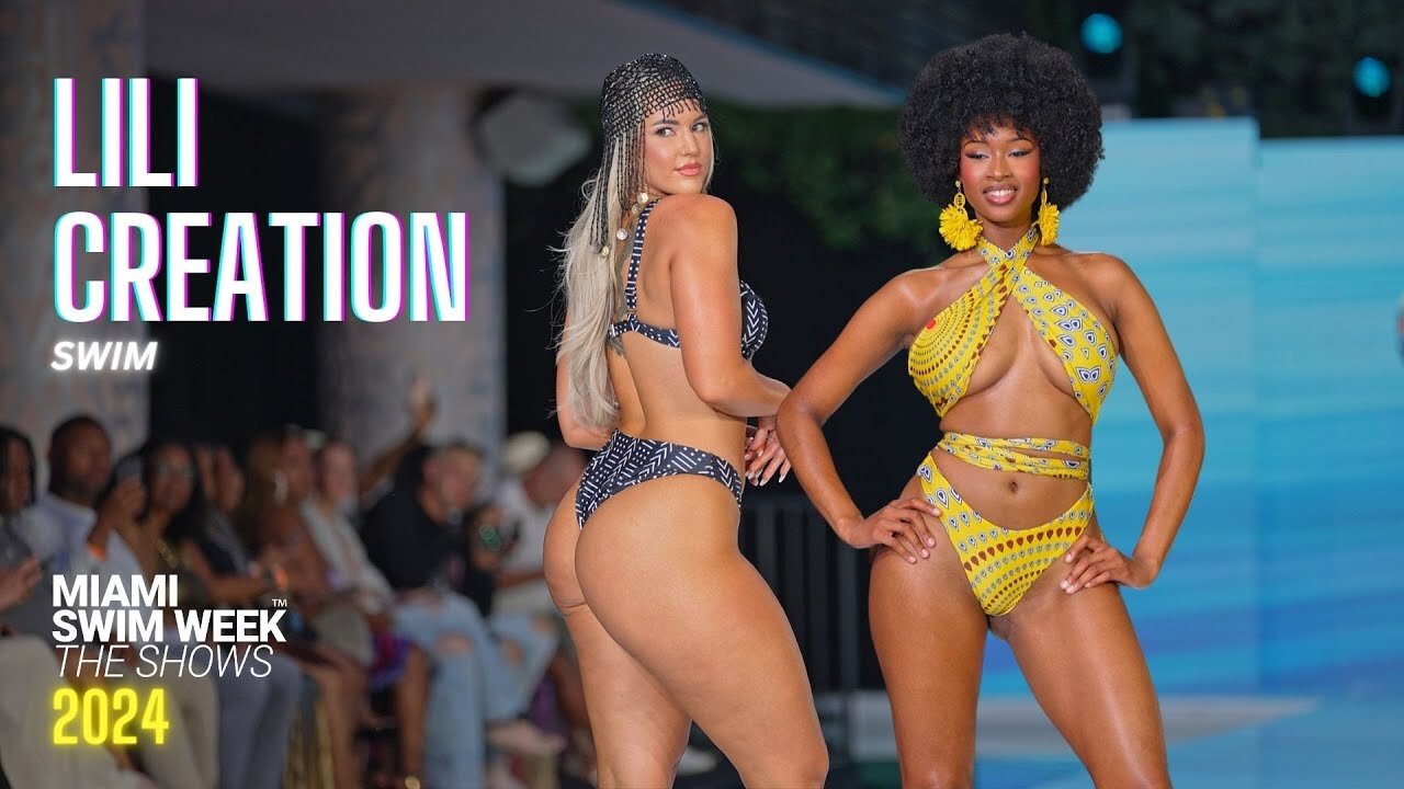 Jaw-Dropping 🔥 BEST Lili Creation Slow Motion | Miami Swim Week Highlights