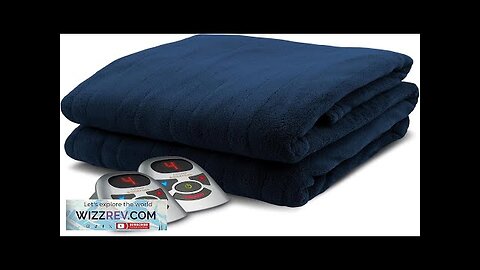 Biddeford Blankets Micro Plush Electric Heated Blanket with Digital Controller Queen 180G Review