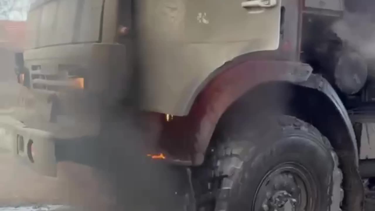 Another destroyed Russian KAMAZ 🔥👀