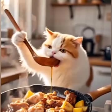 Chef Whiskers’ Purr-fect Cooking Adventure! 🍳🐱