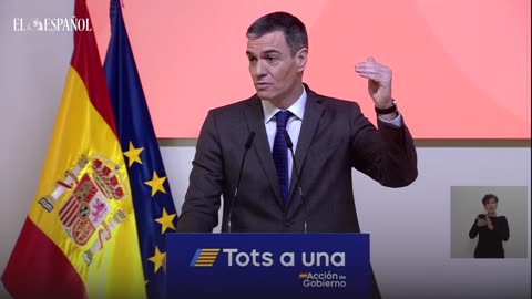 POLÍTICA | Sánchez, ante el "potencial conflicto comercial" entre EEUU y UE: "No beneficia a nadie"