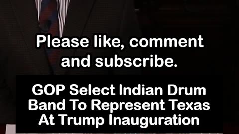 GOP Selects Indian Drum Band to Represent Texas at Trump Inauguration