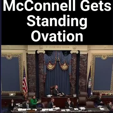 McConnell Gets Standing Ovation