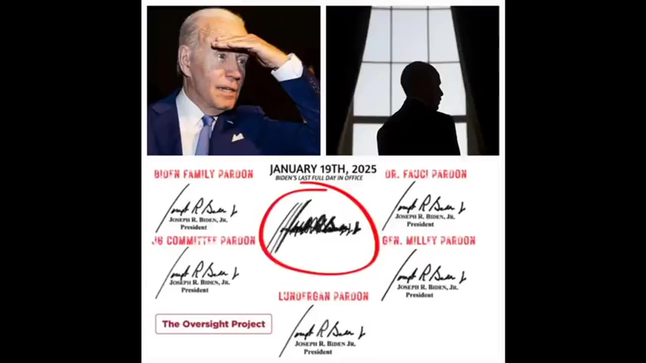 Biden Autopen Strikes Again