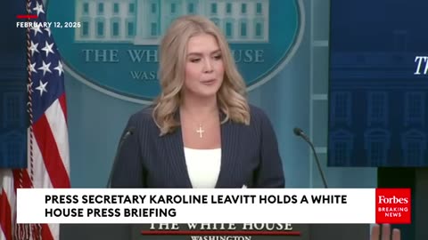 BREAKING NEWS: Karoline Leavitt Holds Press Briefing After Trump Invites Putin To The U.S.