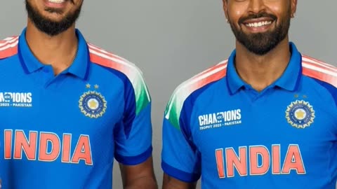 Indian players received their ICC awards and Team of the year Caps. Congratulations