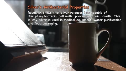 Testing the Health Benefits of Drinking from a Silver Cup