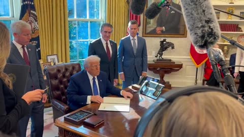 BOOM! President Trump Signs EO Halting Federal Funding For Schools That Mandate The COVID Vaccine