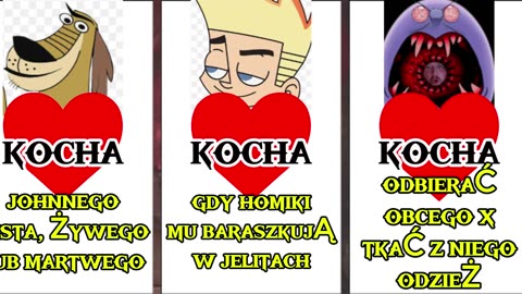 Kto kogo kocha w cartoon netowork i marvelu?? edycja dla dorosłych