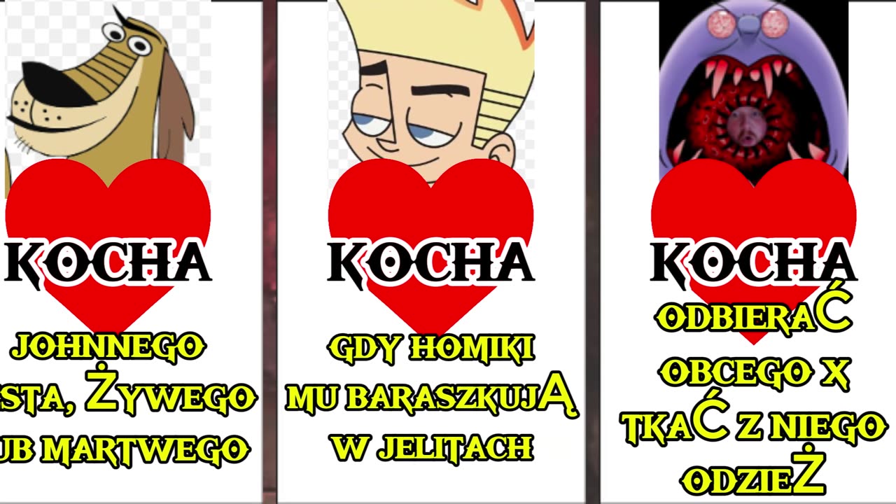 Kto kogo kocha w cartoon netowork i marvelu?? edycja dla dorosłych