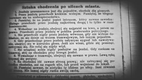 Miłka O. Malzahn — Jak chodzić po mieście wg. kalendarza na 1925 rok?