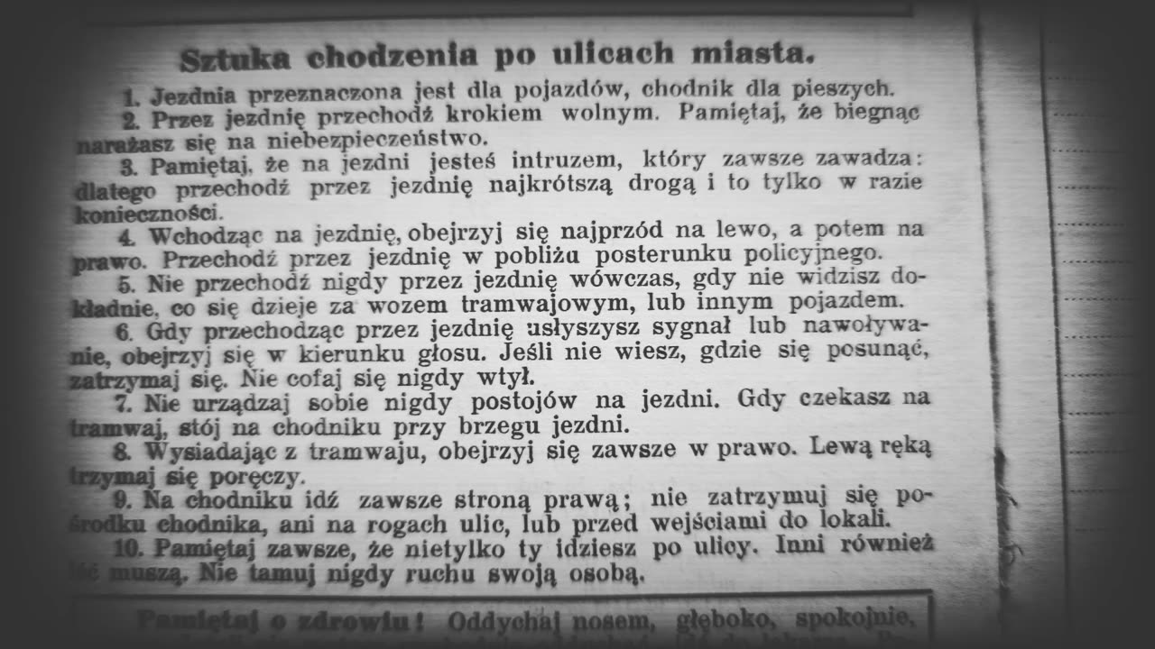 Miłka O. Malzahn — Jak chodzić po mieście wg. kalendarza na 1925 rok?