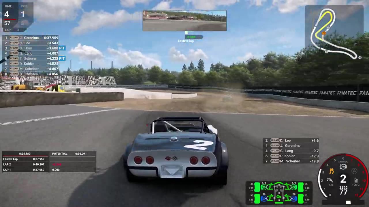 Chevrolet Corvette C3R at Spa Francorchamps RX | Automobilista 2 | Clip 04/04