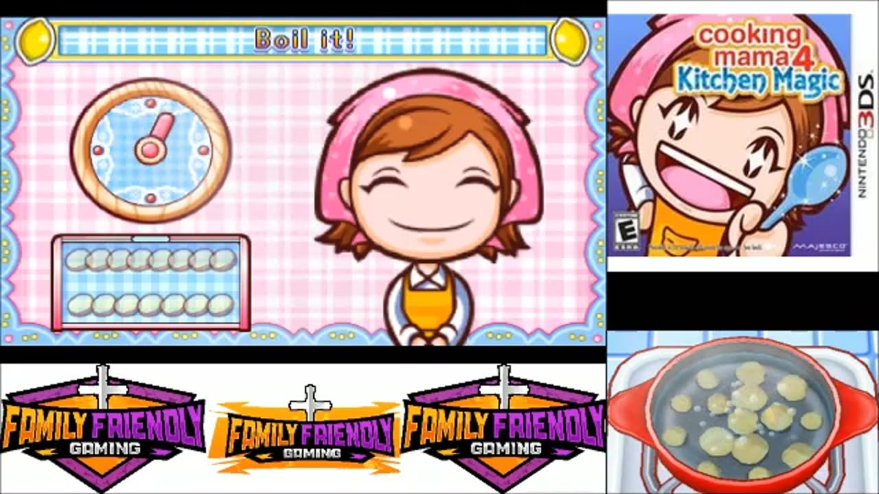 Cooking Mama 4 Kitchen Magic Sweet Potato Jelly