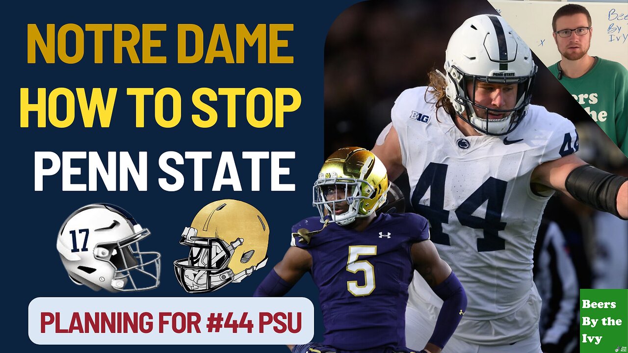 Notre Dame Football | How to Stop Penn State Offense | Tyler Warren