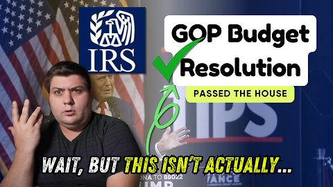 No Tax on Tips Update - EVERYTHING You MUST Know!! - The Truth about the GOP Budget Resolution!