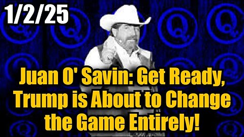 Juan O' Savin: Get Ready, Trump is About to Change the Game Entirely!