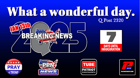 1-13-25-PPN-AT-12PM-CST-1PM-EST #PPN #TRUTH