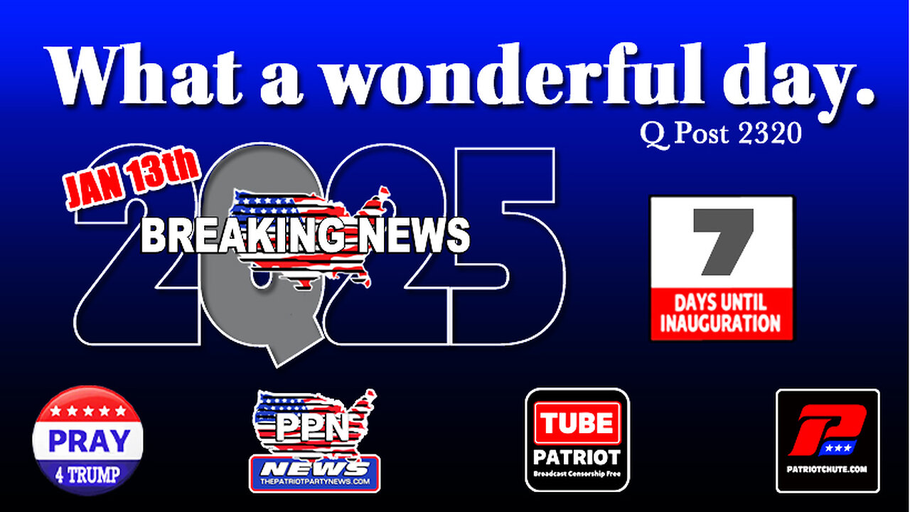 1-13-25-PPN-AT-12PM-CST-1PM-EST #PPN #TRUTH