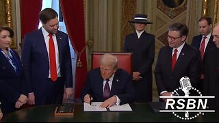 Trump Signs His First Set Of Executive Orders