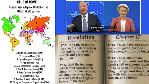 Club of Rome | Did You Know That Klaus Schwab & the Club or Rome Created a Plan to Divide Earth Into 10 Regions or Kingdoms? Rev 17:12 Happening Now? Does the Bible Discuss Dividing Earth Into 10 Economic Regions?