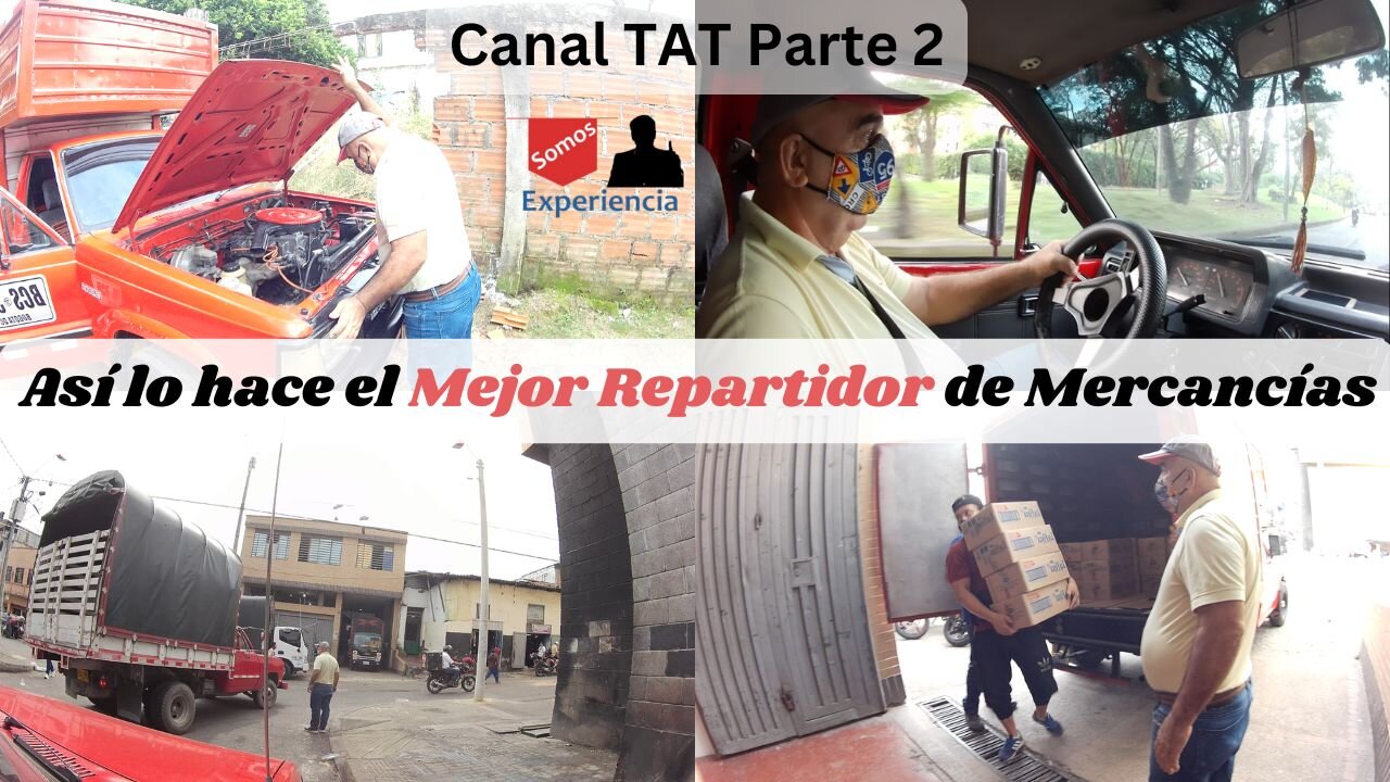 Así trabaja el mejor REPARTIDOR de MERCANCÍAS - Canal TAT Parte 2