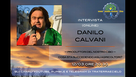 Le interviste di Traterraecielo - Danilo Calvani