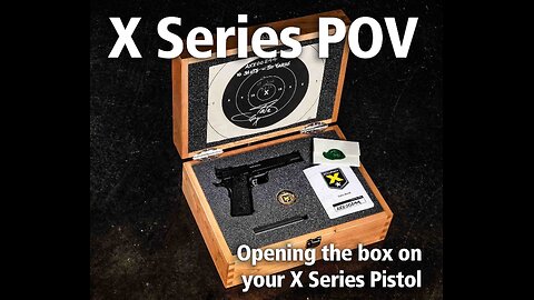 What's it like to get an X Series pistol from Accuracy X