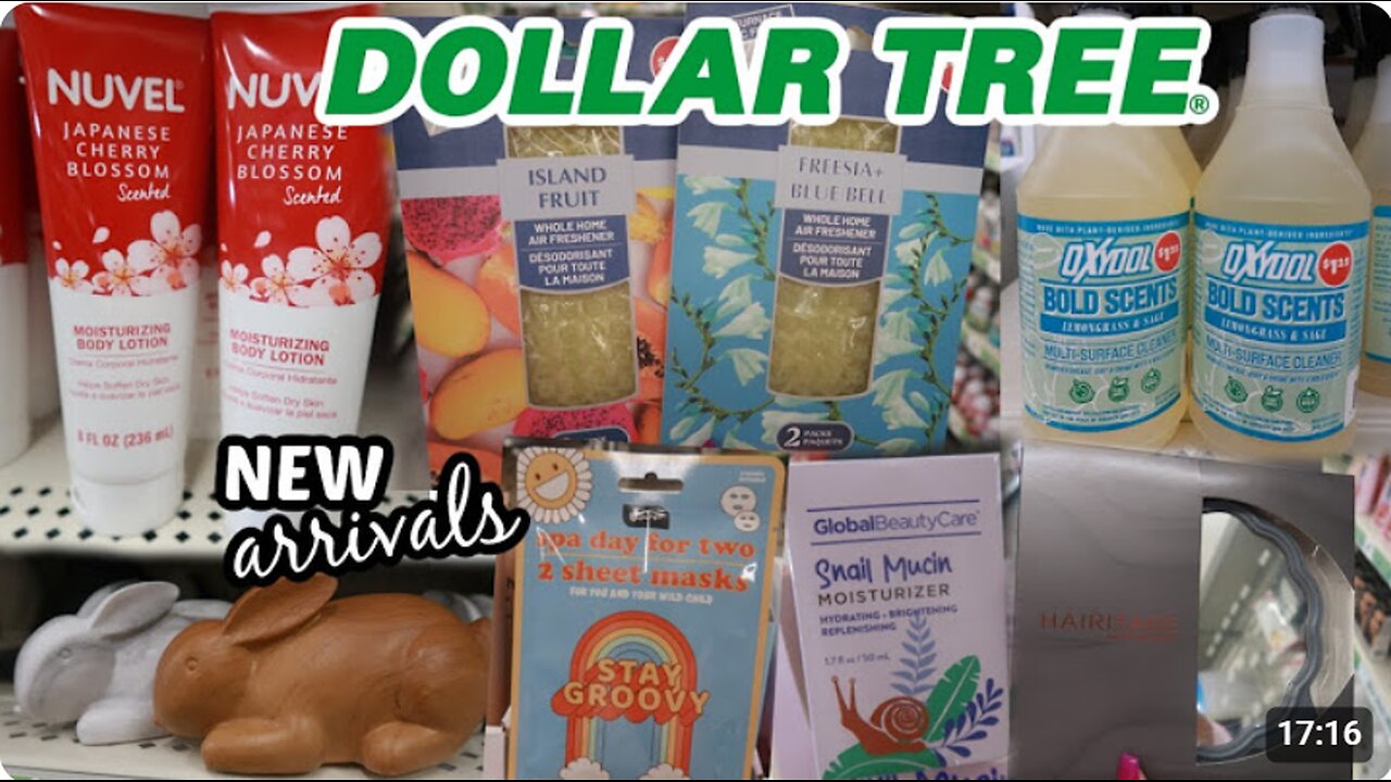 DOLLAR TREE * NEW BEAUTY FINDS & MORE