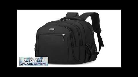 Large Capacity Backpack Men's And Women's Student Computer BagMulti Pocket Waterproof Review