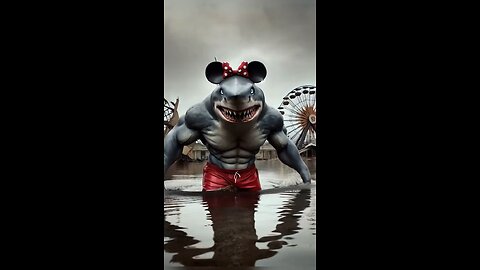 Shark Vs Mickey mouse