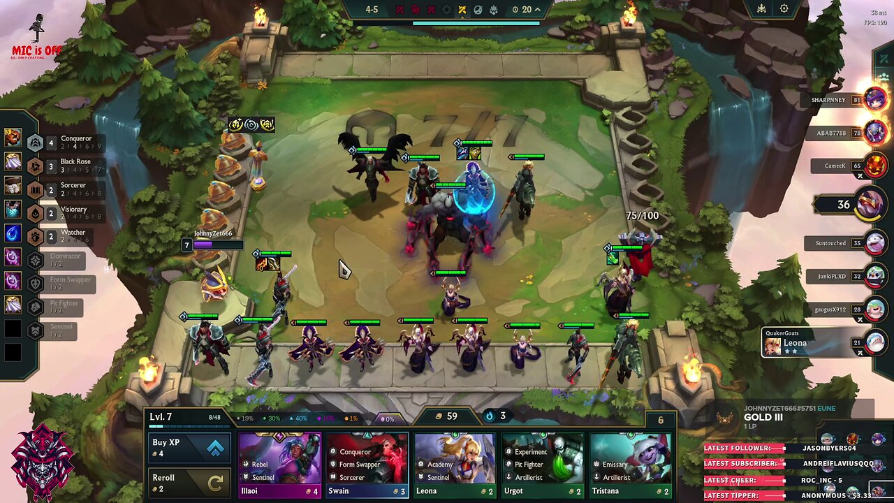 When you hope for 4th place .. but actually win in Teamfight Tactics ...