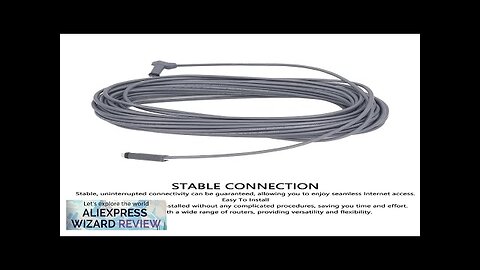 for Starlink V2 Wire Rectangular Satellite Replacement Cable Multifunctional Grey Color 30ft Review