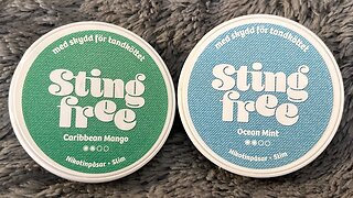 Sting Free (Ocean Mint & Caribbean Mango) Nicotine Pouches Review