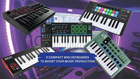 5 CHEAP Mini MIDI Controller Keyboards You Can Afford!