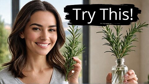 I Found the BEST Rosemary Water Benefits for My Health